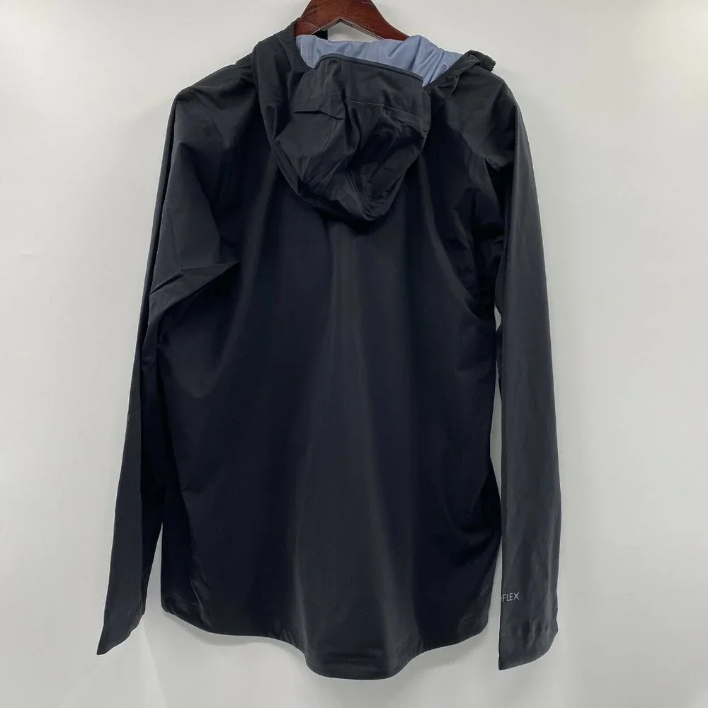 Massdrop x RAB Kinetic Jacket Men's sz L Black Waterproof Full Zip Hooded Rain - Picture 11 of 12